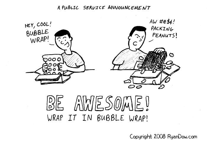 bubble wrap comic